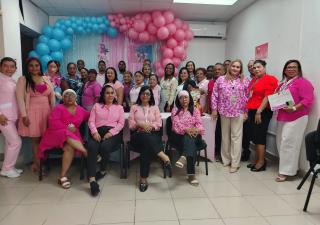 Inicia la Campaña de la Cinta Rosa y Celeste con las “Mañanas Rosas”