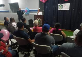Minsa y Policía Nacional realizan actividades de la campaña contra el cáncer en Changuinola