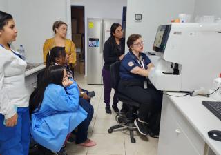 Instalan nuevo equipo de laboratorio en el Minsa Capsi Finca #30  de Changuinola 