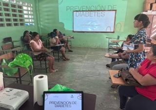Continúan charlas de prevención contra la diabetes  en Bocas del Toro 