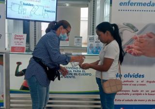 La Región de Salud de Panamá Oeste orienta a la población en medidas de prevención y evitar enfermedades