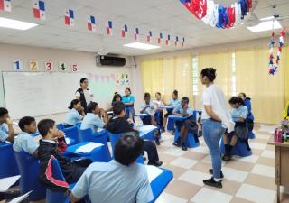 Equipo de Promoción de la Salud de la Región Panamá Oeste brinda orientación en las escuelas