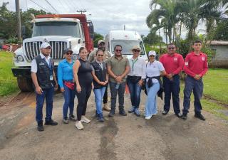 La Región de Salud Panamá Oeste realizó operativo de recolección de chatarras en el distrito de Arraiján
