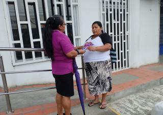 Conmemoran el Día de la No Violencia contra la Mujer en Bocas del Toro