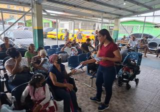 Región de Salud de San Miguelito conmemora el Día Internacional de la Eliminación de la Violencia contra la mujer