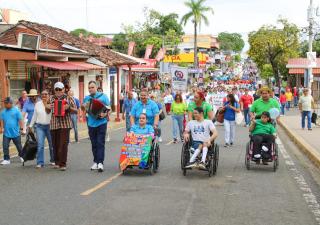 Conmemoran Día Internacional de las Personas con Discapacidad en Los Santos