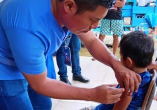 Jornada de vacunación en Quebrada Limón Chiriquí Grande