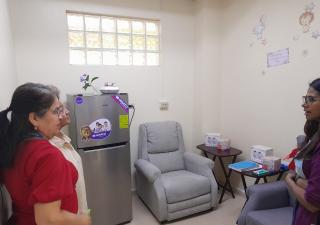 Instalarán sala de lactancia materna en el Hospital Aquilino Tejeira