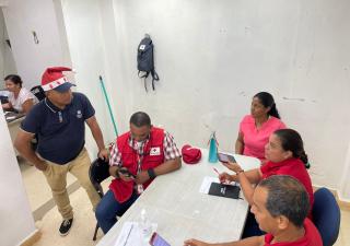 Capacitación a grupos de la Cruz Roja y funcionarios de salud en Panamá Oeste