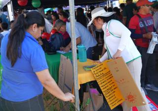 Minsa ofrece atención y servicios en la segunda feria interinstitucional en Chiriquí 