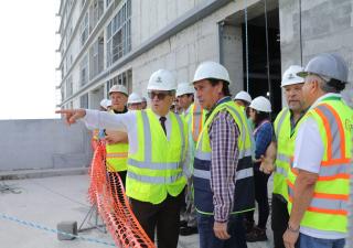 Más del 50% de avance alcanza la construcción del nuevo Hospital del Niño