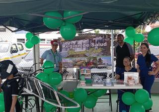 La Región de Salud Panamá Oeste organiza mega feria de salud "Vivamos libre de dengue" 