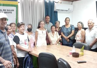 Asociación de Diabéticos de Panamá Oeste se reúne con el Director Regional de Salud