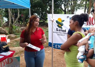Con feria de Salud en Cerro Bandera de Pedregal inició campaña RISA para un verano seguro y saludable