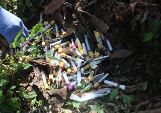 Encuentran desechos bioinfecciosos en el distrito de Río de Jesús, provincia de Veraguas