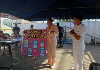 Trabajo interinstitucional en beneficio de la población del corregimiento de Río Abajo  