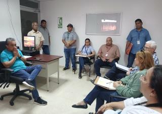 Farmacia y Drogas del nivel nacional realiza visita a almacenes regionales  de Los Santos