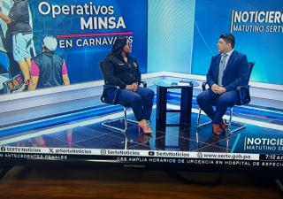 Equipo de Salud Metropolitana con acciones previas al carnaval capitalino