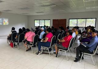 Capacitación a manipuladores de alimentos en el distrito de Chiriquí Grande