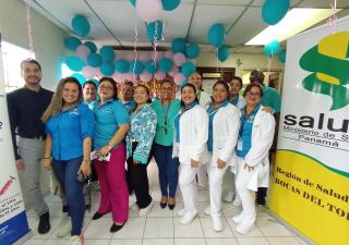 Región de Salud de Bocas del Toro realiza lanzamiento de la campaña contra el Cáncer Cervicouterino