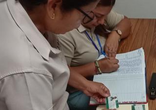 Minsa realiza feria de carnet blanco y verde en La Pintada