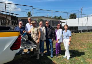 Centro de Salud en Felipillo recibe donación de una empresa local