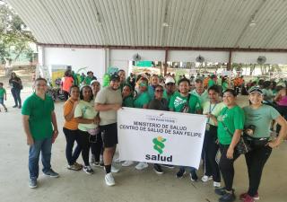 Minsa promueve estilos de vida saludable en el Parque Recreativo Omar