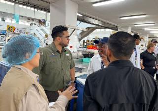 Minsa verifica cumplimiento de normas sanitarias a puestos  en el Mercado de Mariscos 