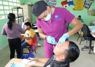 Gira integral de salud en comunidades del distrito de San Carlos
