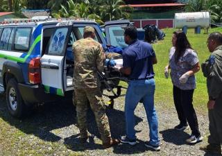 Minsa y Senan coordinan evacuación oportuna de pacientes hacia Chiriquí Grande