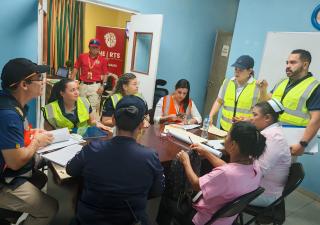 Evalúan condiciones del Centro Materno Infantil de Antón ante situaciones de emergencia