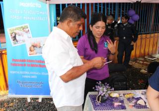 Región de salud en Panamá Oeste participa en feria interinstitucional 