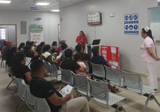 Promueven la prevención de la hipertensión arterial en el Centro de Salud Antonio Preciado, en Bocas del Toro