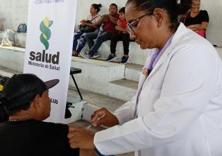 Panamá supera el medio millón de dosis aplicadas contra la influenza