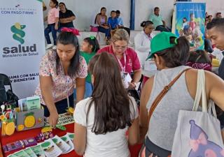 Región de salud de Coclé participa en feria familiar