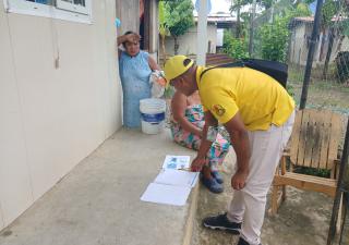Se refuerza vigilancia sanitaria del agua en Guabito Bocas del Toro