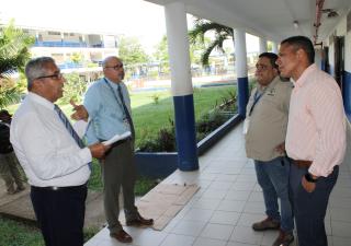 Minsa en Panamá Oeste realiza recorrido en la escuela Pedro Pablo Sánchez para garantizar un entorno educativo seguro y saludable