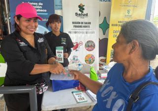 Más de 500 personas se benefician de feria de salud en Nuevo Caimitillo