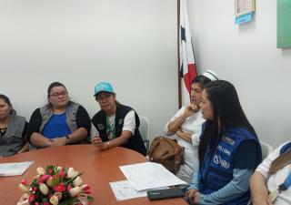 Autoridades en Panamá Oeste coordinan estrategias para la ejecución del micro censo en el corregimiento de Barrio Balboa
