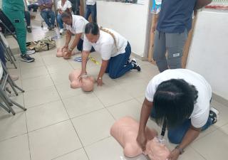 Minsa brinda conocimientos de primeros auxilios a personal de salud en Colón