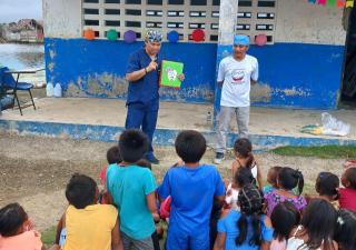 Servicio de odontopediatría llega a Isla Cuba Mulatupu para mejorar la salud dental de los niños en Guna Yala