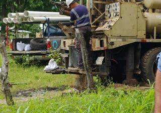 Ministerio de Salud inició perforación de 30 pozos para mitigar la emergencia ambiental en Los Santos