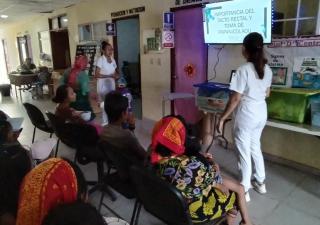 La Región de Salud Guna Yala Impulsa la prevención con charlas en Centro de Salud de Río Sidra