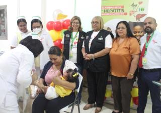 Región de Salud de San Miguelito realiza jornada de vacunación contra la hepatitis