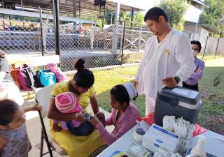 Avanza satisfactoriamente la campaña de vacunación contra la influenza y otras enfermedades en la provincia de Chiriquí