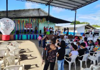 Centro de Salud de Barrio Bolívar realizó feria de servicios en la escuela de Loma Colorada