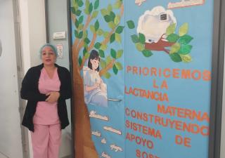  Concurso de murales en el  Hospital Dr. Luis  "Chicho" Fábrega alusivos a la Semana de la Lactancia Materna 
