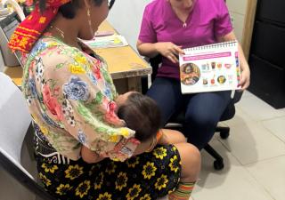  La Región de Salud de Kuna Yala realiza diversas actividades en el marco de la Semana Mundial de la Lactancia Materna