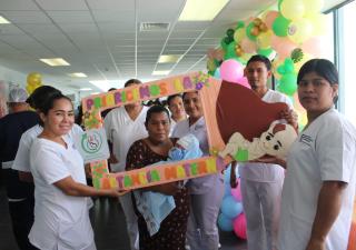 Hospital Dr. Luis "Chicho" Fábrega realiza gran feria de promoción por la Semana de Lactancia Materna 