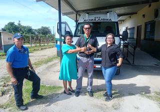 Centro de Salud de Santa Rita recibe ambulancia moderna para mejorar la atención a la comunidad